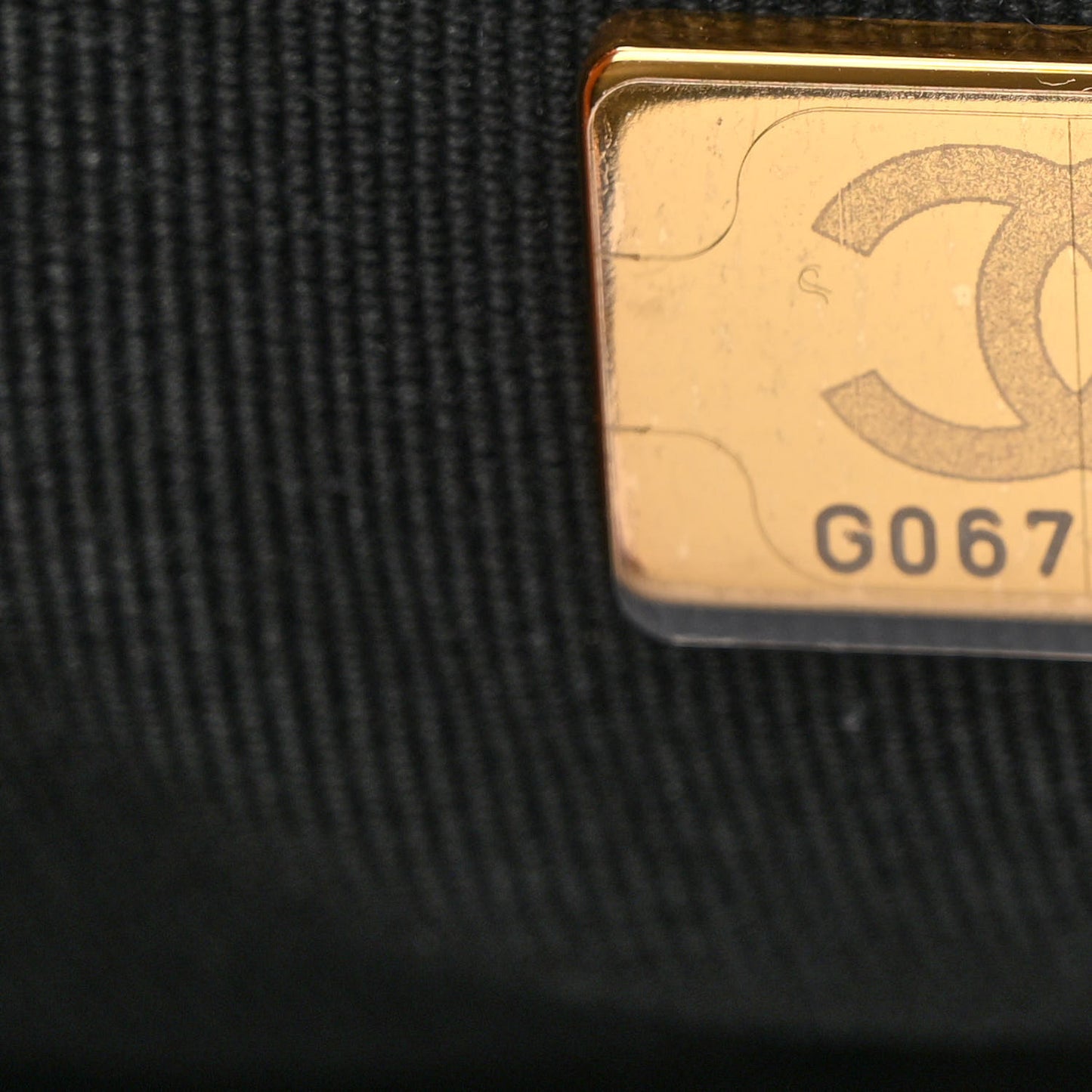 Tweed Quilted Mini Rectangular Pearl Crush Flap Black