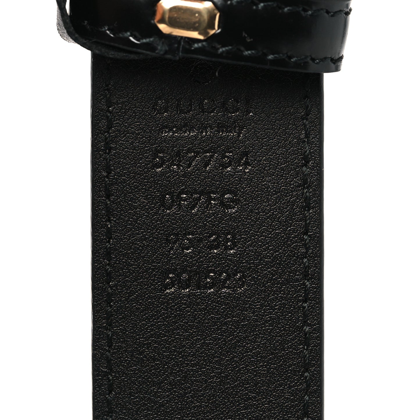 Calfskin Logo Belt 95 38 Black
