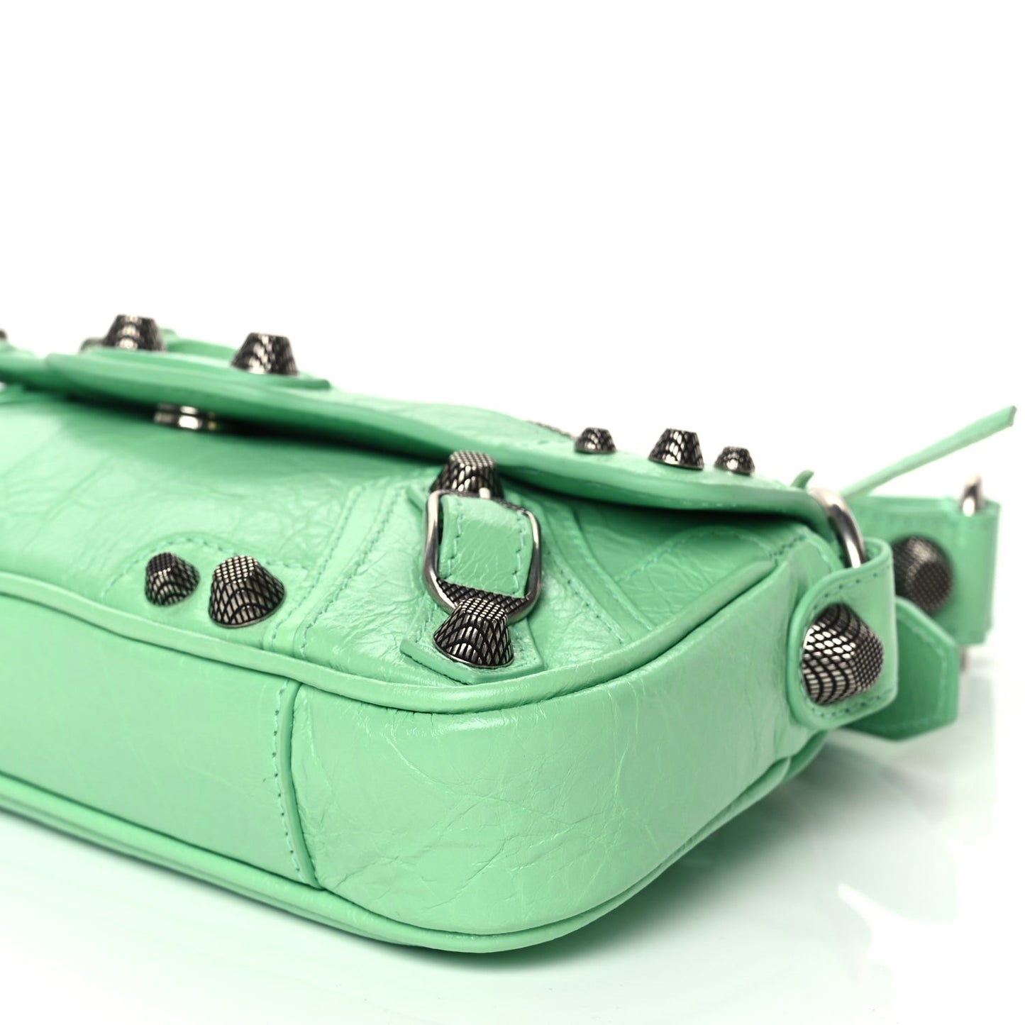 Agneau Arena Le Cagole Sling Bag XS Green