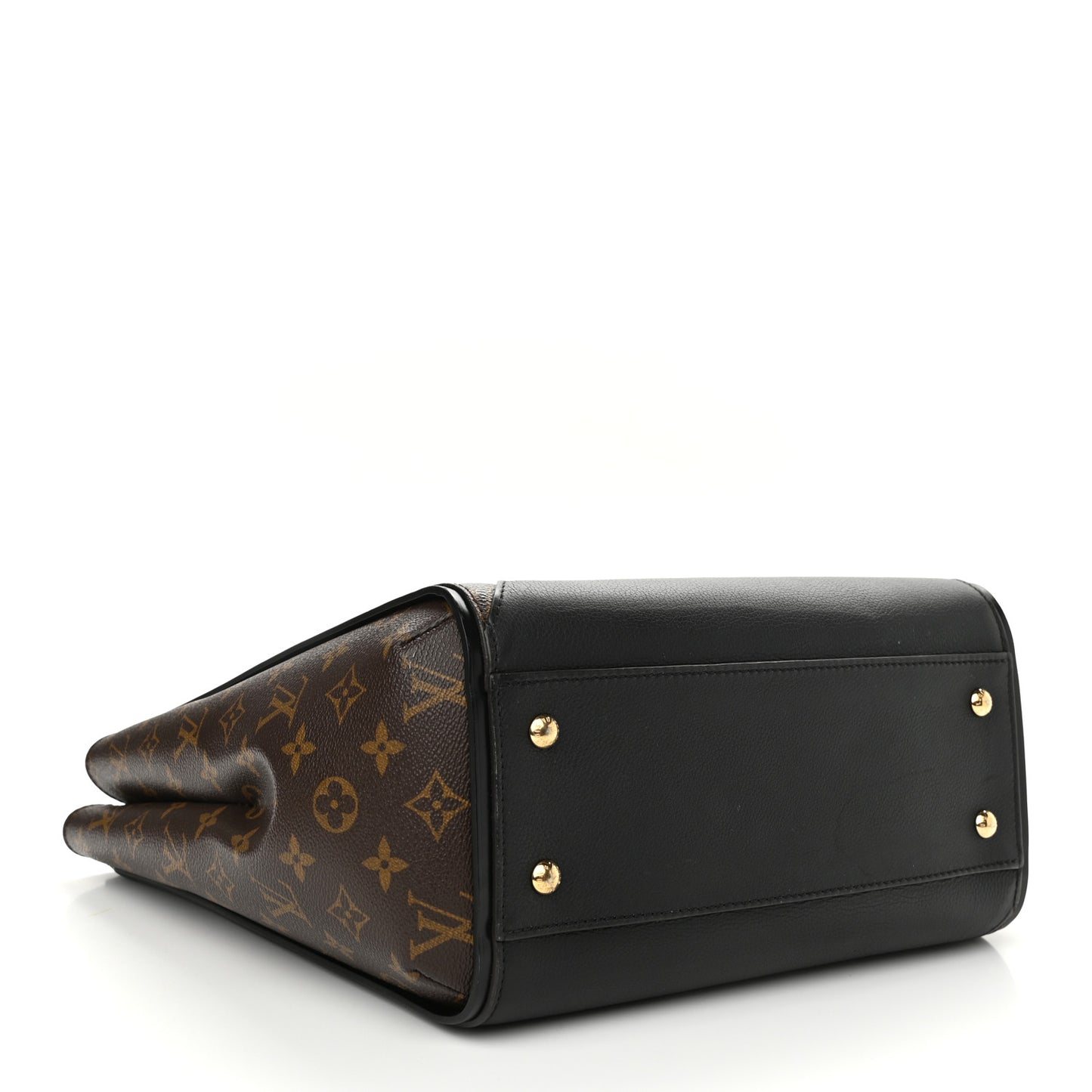 Calfskin Monogram Kimono Tote Black