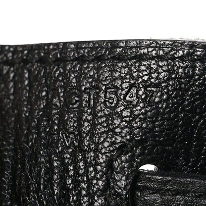 Hermes Togo Kelly Retourne 32 Black 6 of 14