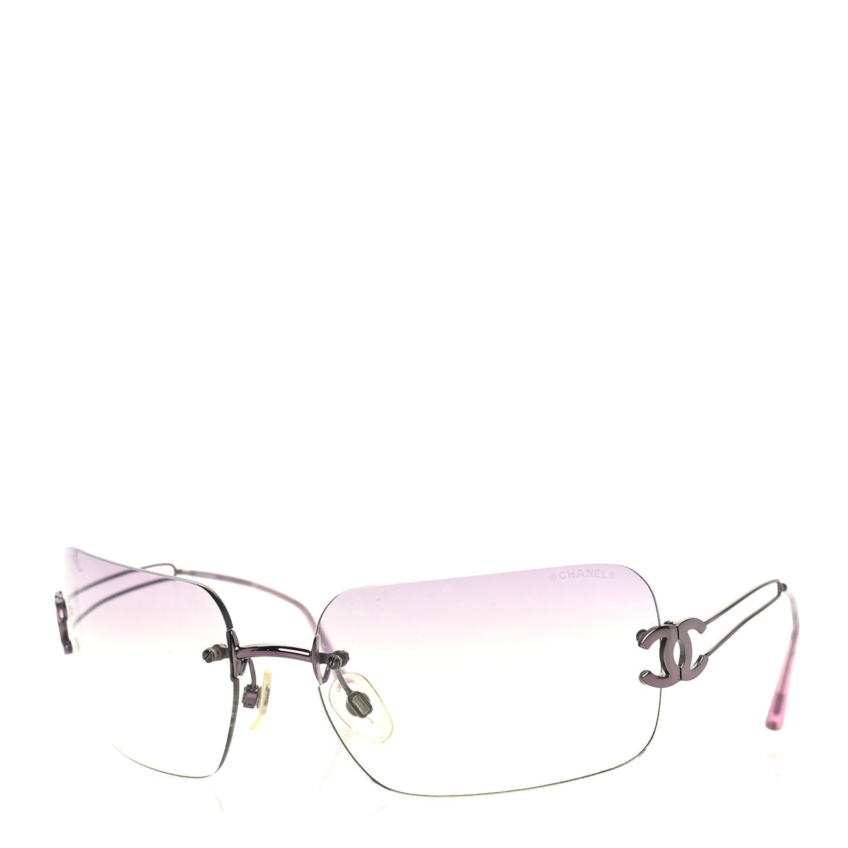 Chanel CC Logo Sunglasses 4068 Purple 1 of 6