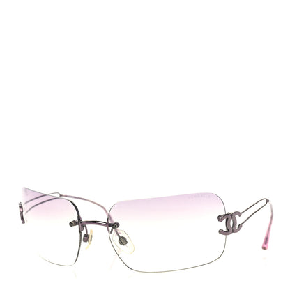 Chanel CC Logo Sunglasses 4068 Purple 1 of 6