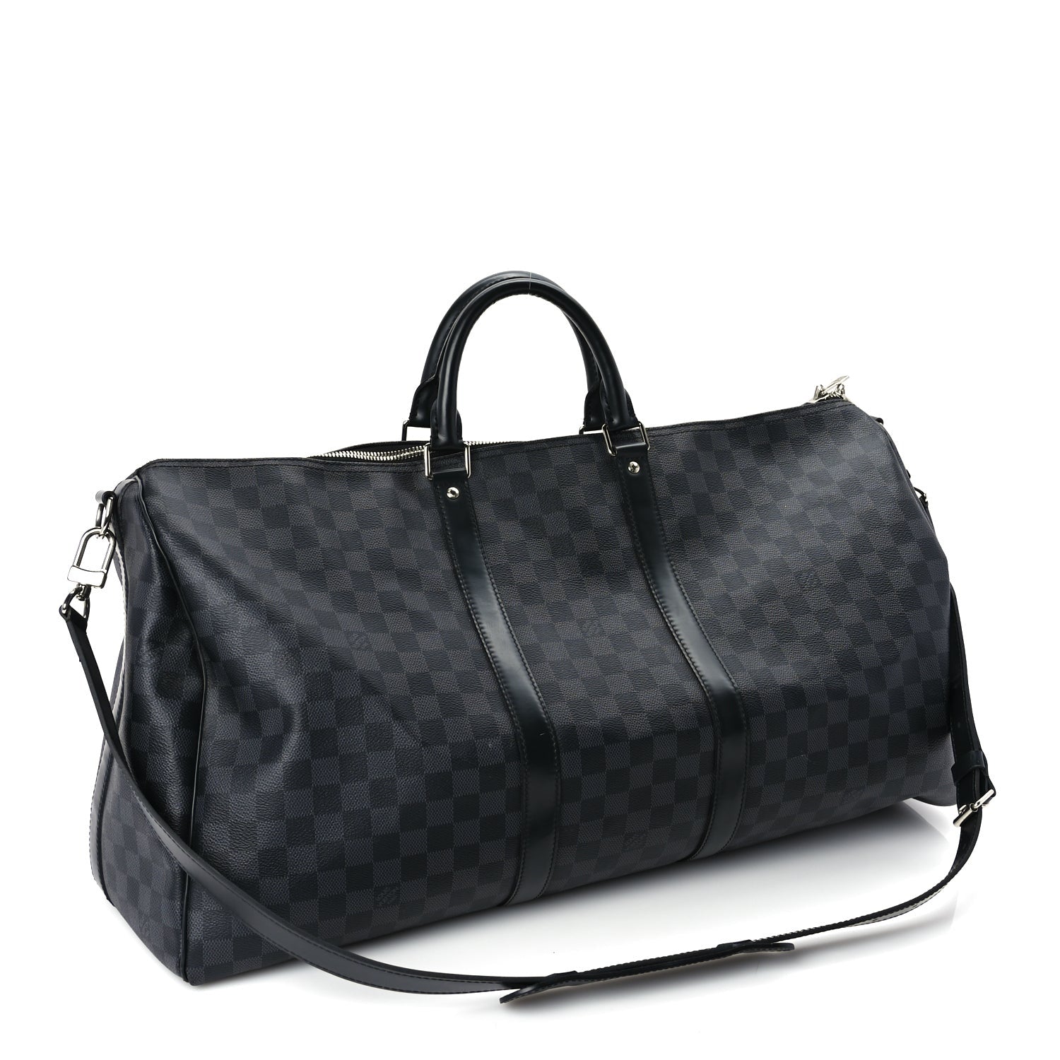 Louis Vuitton Damier Graphite Keepall Bandouliere 55 2 of 10