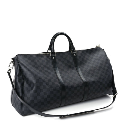 Louis Vuitton Damier Graphite Keepall Bandouliere 55 2 of 10