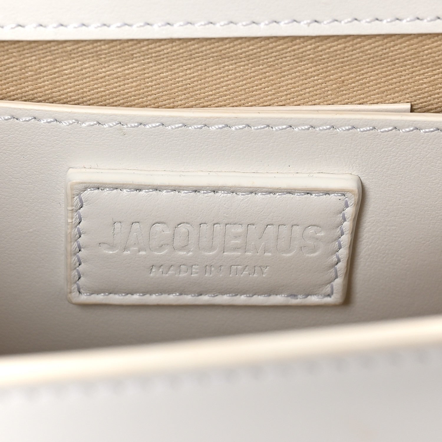 Jacquemus Smooth Calfskin Le Grand Bambino White 6 of 7