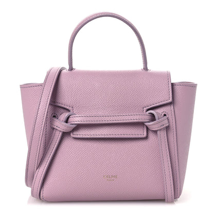 Celine Grained Calfskin Nano Belt Bag Antique Rose 1 of 7