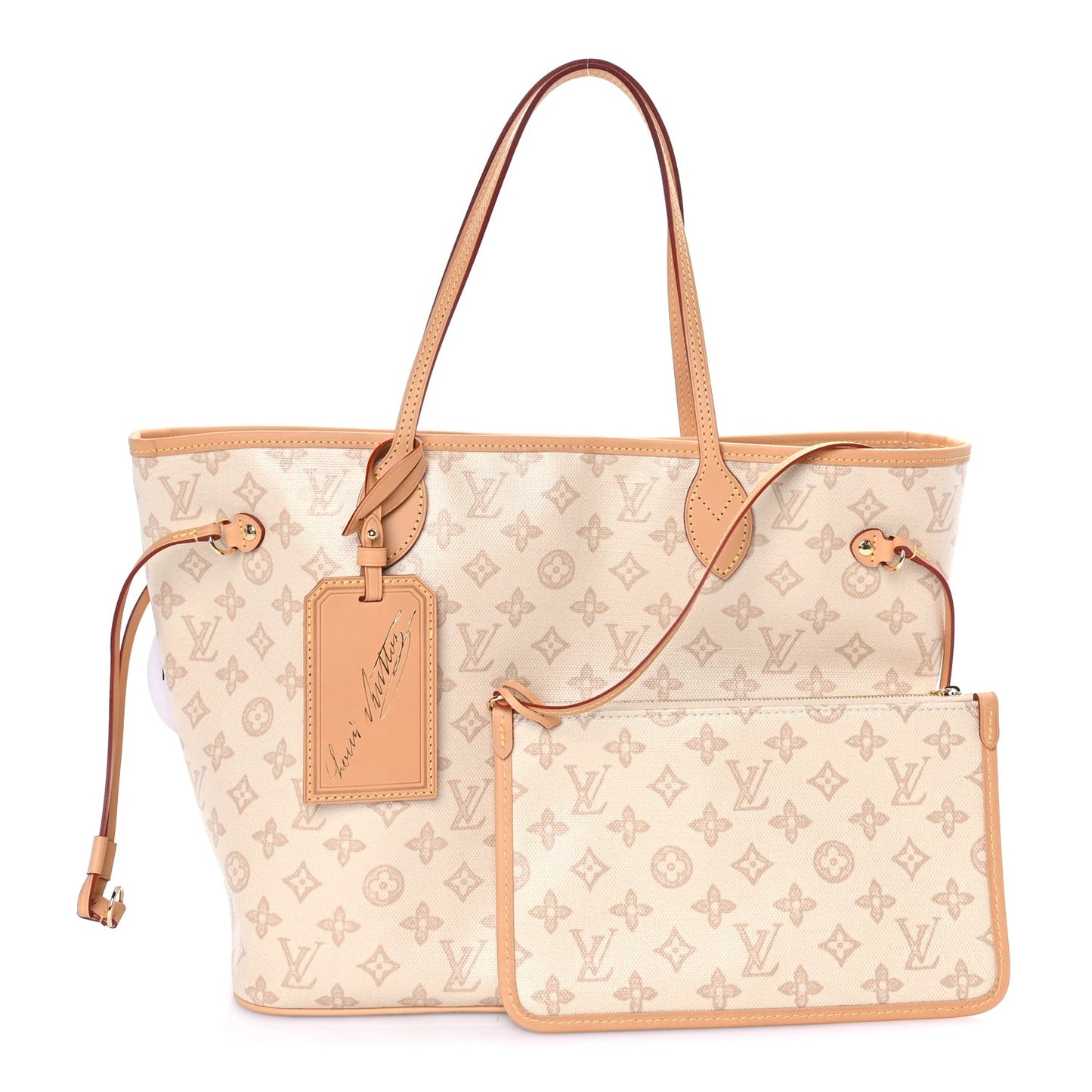 Monogram Origine Lin Neverfull MM