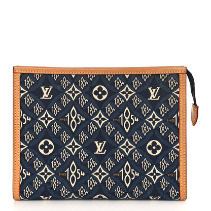 Louis Vuitton Jacquard Since 1854 Toiletry Pouch 26 Blue 1 of 7