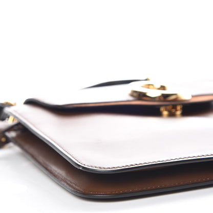 Chloe Calfskin Suede Medium C Shoulder Bag Sharp Brown 6 of 10