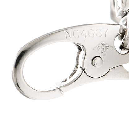Cartier 18K White Gold Diamond Star Charm 4 of 5
