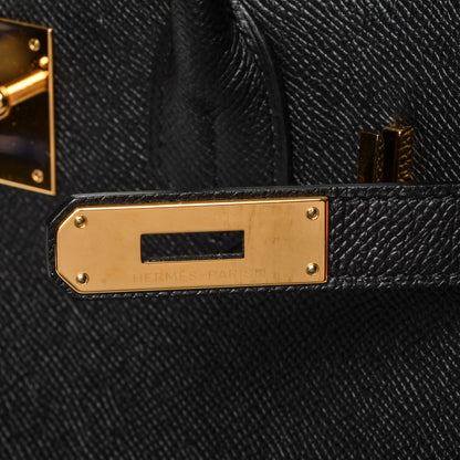 Hermes Epsom Birkin 30 Black 8 of 25