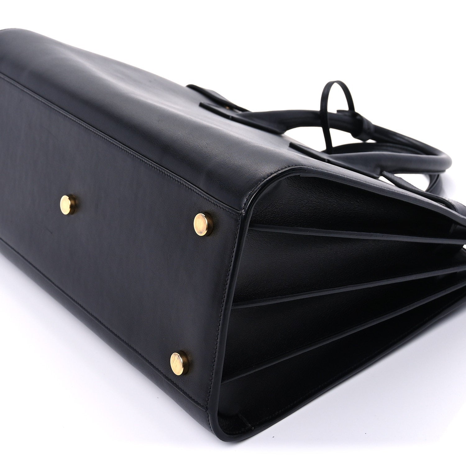 Saint Laurent Calfskin Small Sac De Jour Black 7 of 8