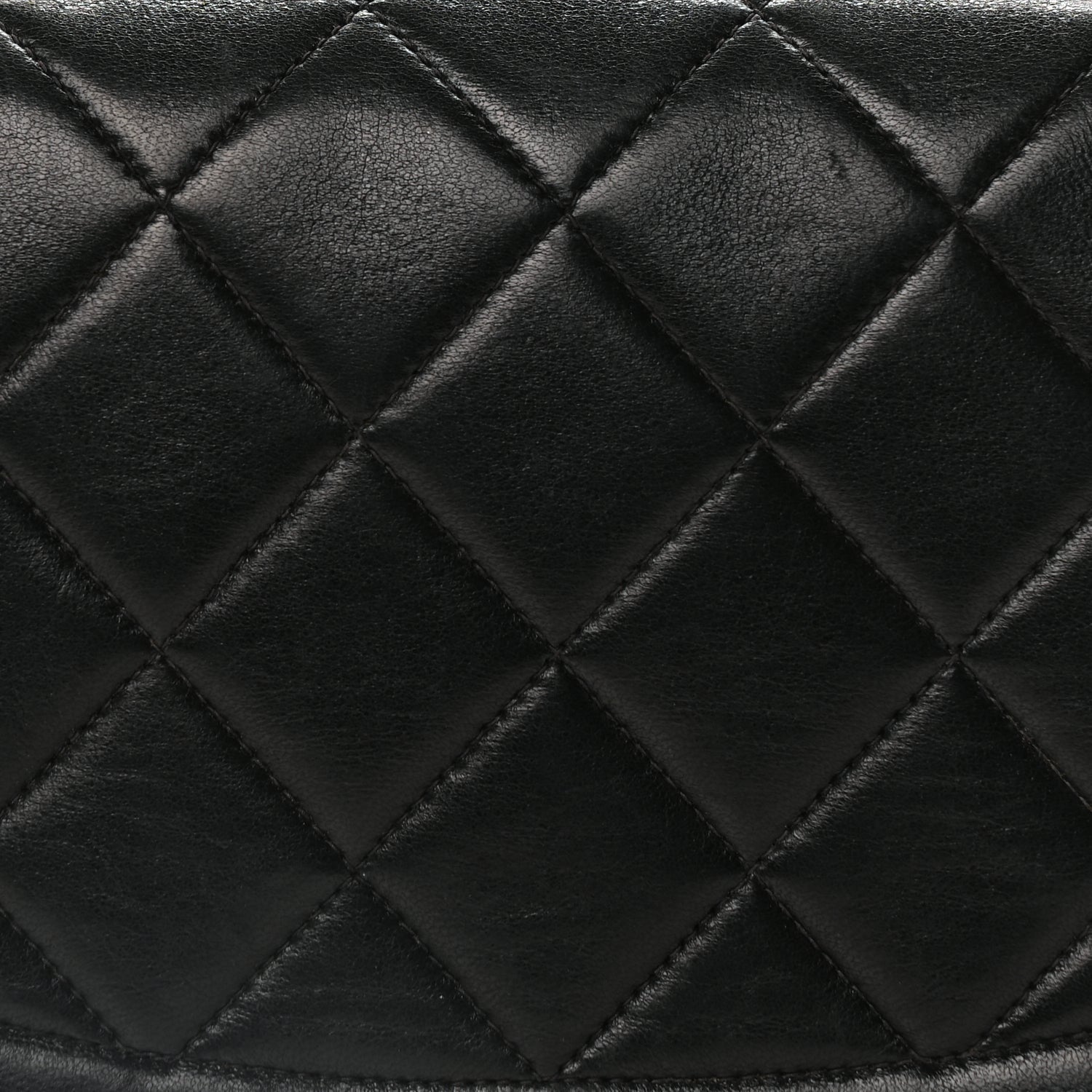Chanel Lambskin Quilted Medium Single Flap Black 6 of 8