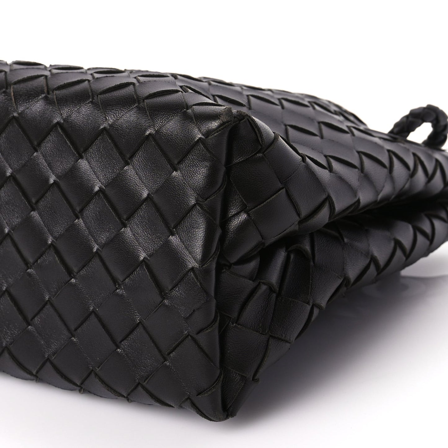 Nappa Intrecciato Small Andiamo Shoulder Bag Fondant