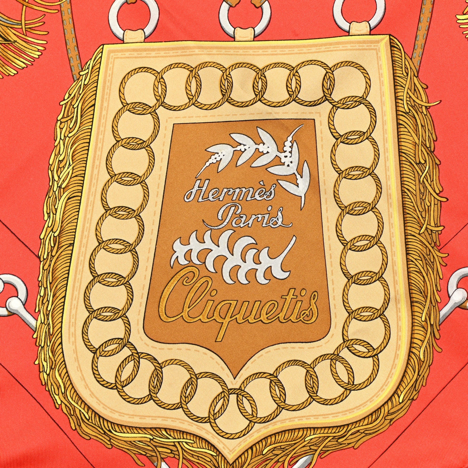 Hermes Silk Cliquetis Scarf 90 2 of 3