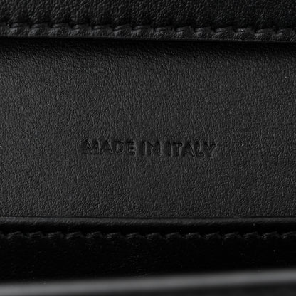 Celine Shiny Calfskin Triomphe Margo Wallet on Chain Black 7 of 11