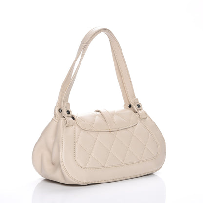 Chanel Caviar Quilted Mademoiselle Flap Bag Light Beige 3 of 9