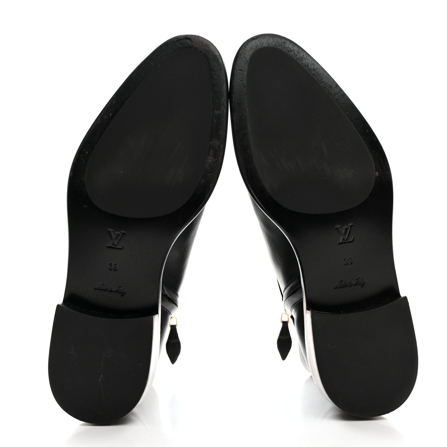 Louis Vuitton Calfskin Westside Flat Ankle Boots 39 Black 5 of 9