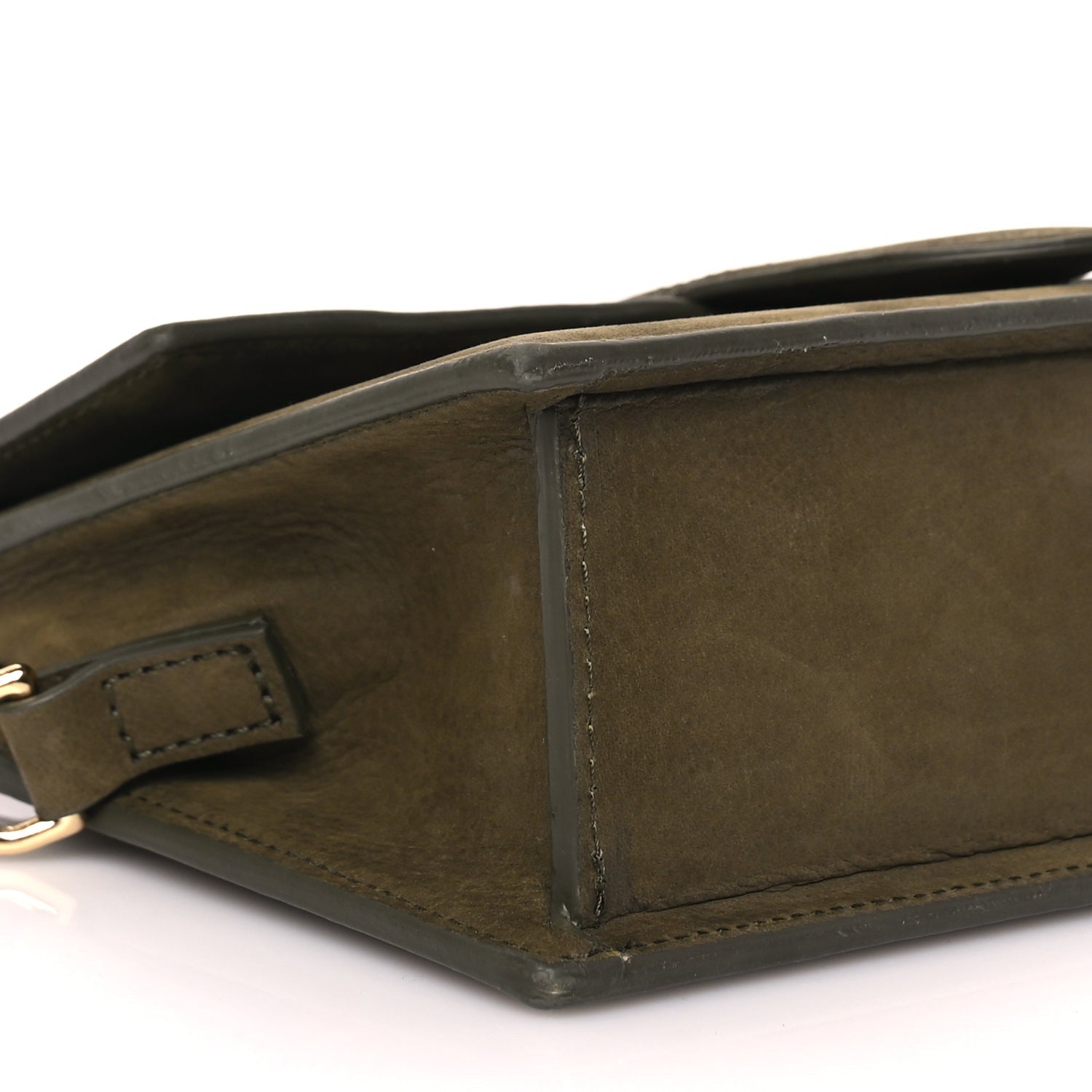 Jacquemus Nubuck Le Grande Bambino Dark Khaki 7 of 8