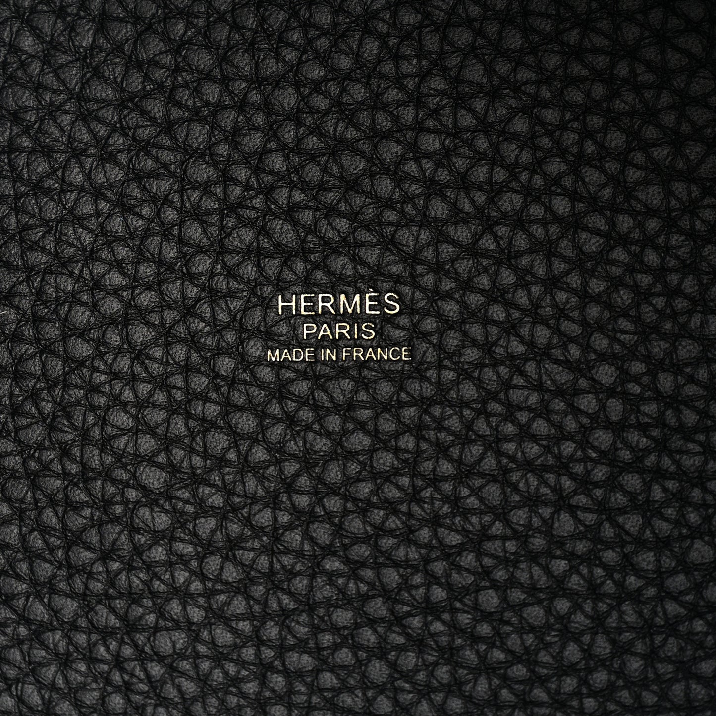 Taurillon Clemence Picotin Lock 18 PM Black