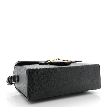 Gucci Calfskin Horsebit 1955 Shoulder Bag Black 4 of 7
