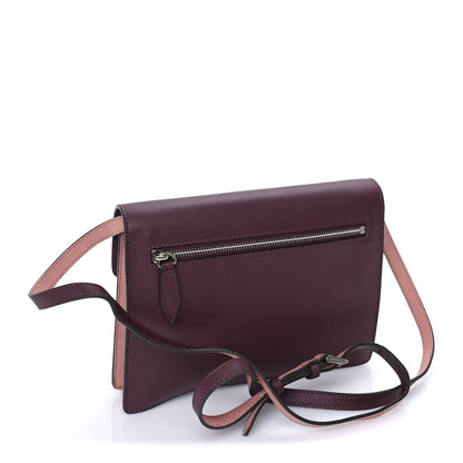 Burberry Derby Calfskin Bi-Color Small Macken Crossbody Bag Dusty Rose 2 of 7