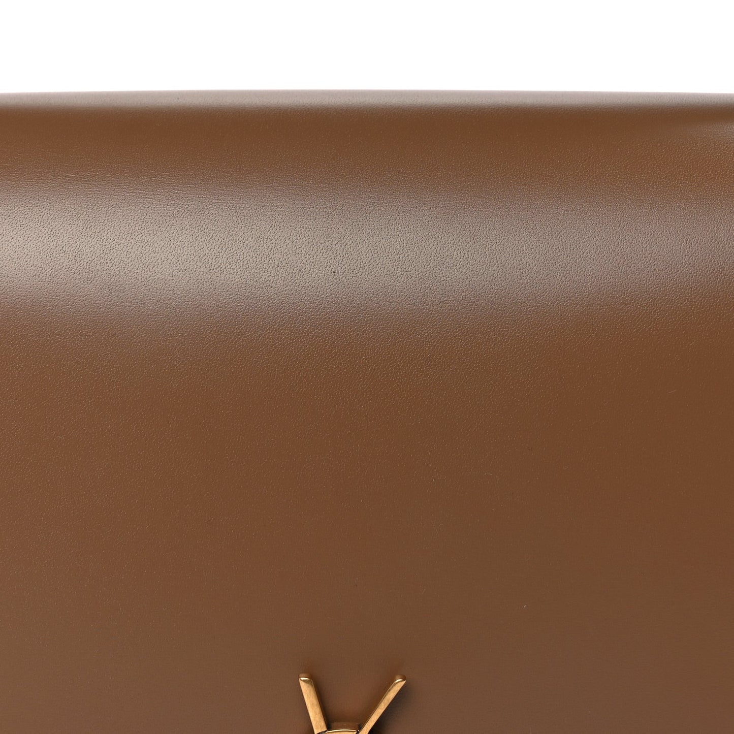 Box Calfskin Mini Voltaire Shoulder Bag  Dark Cork