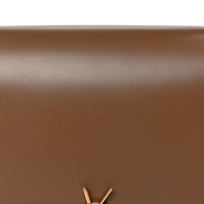 Saint Laurent Box Calfskin Mini Voltaire Shoulder Bag  Dark Cork 6 of 8