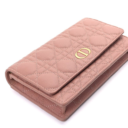 Christian Dior Supple Calfskin Caro Pouch with Chain Rose Des Vents 7 of 8