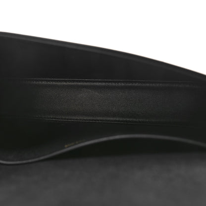 Celine Shiny Calfskin Triomphe Shoulder Bag Black 5 of 9