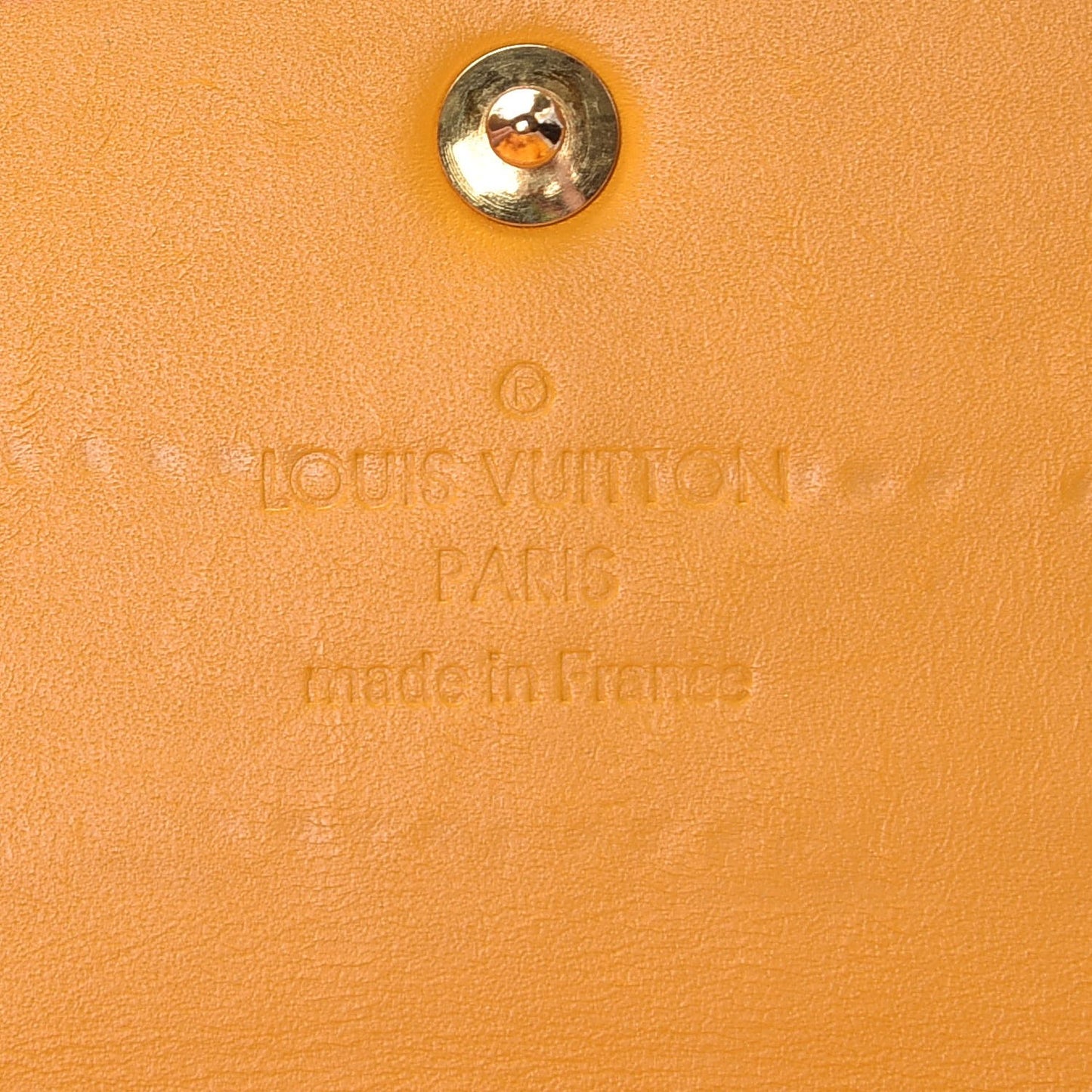 Vernis Sarah Wallet Jaune Passion