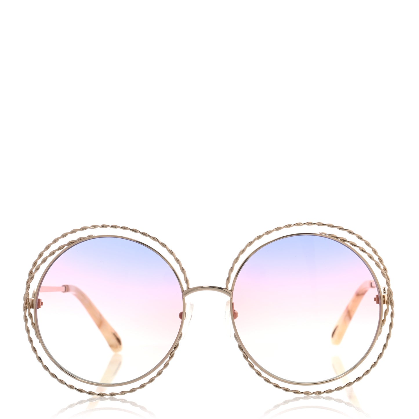Oversized Round Carlina Oversized Round Sunglasses CE114ST Rainbow