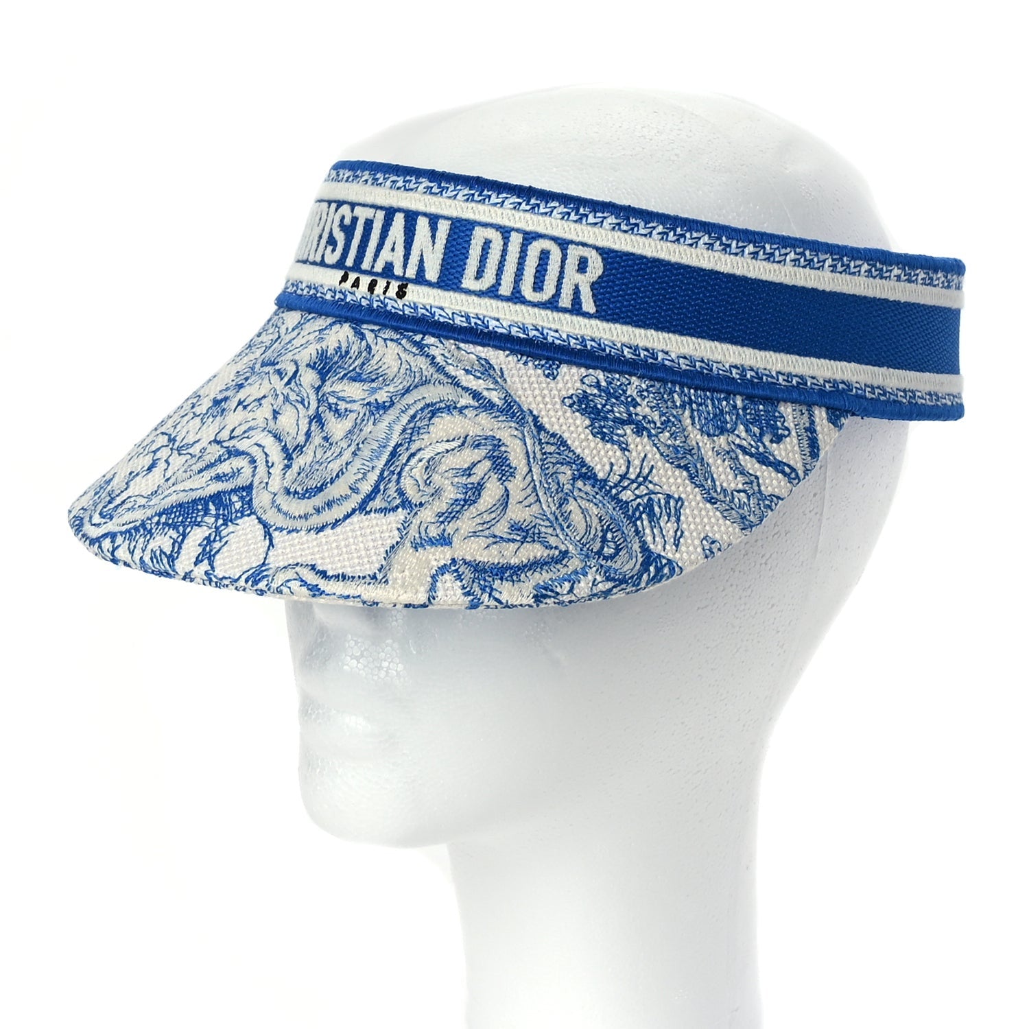 Christian Dior Toile De Jouy Reverse Visor Blue 2 of 6