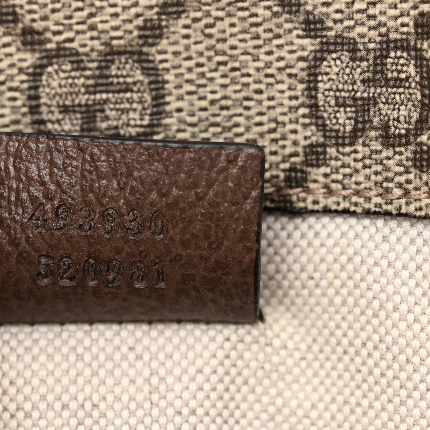 Gucci GG Supreme Monogram Neo Vintage Web Belt Bag Brown 7 of 7
