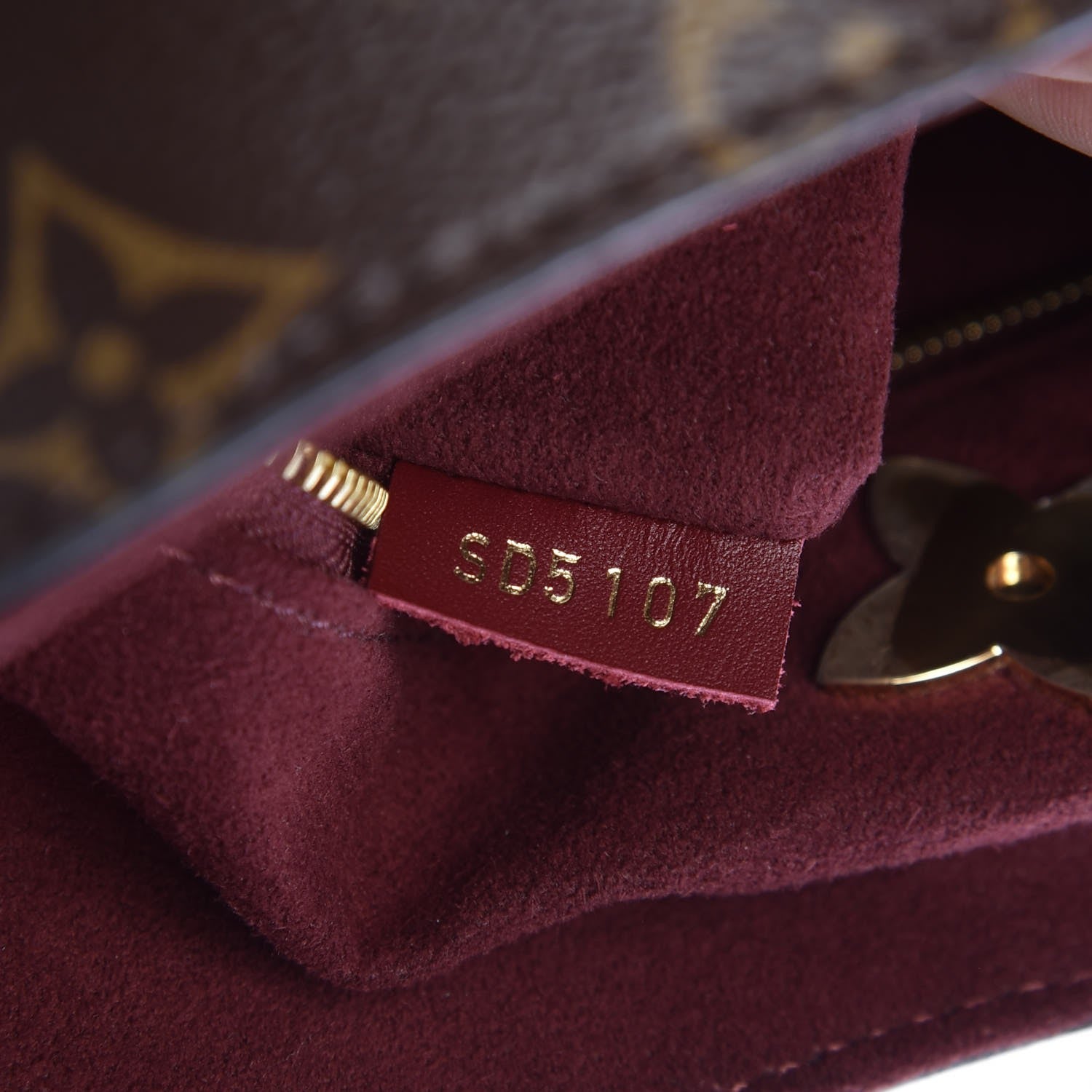 Louis Vuitton Monogram Flower Hobo Bordeaux 8 of 8