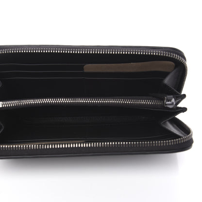 Bottega Veneta Nappa Intrecciato Zip Around Wallet Black 4 of 8