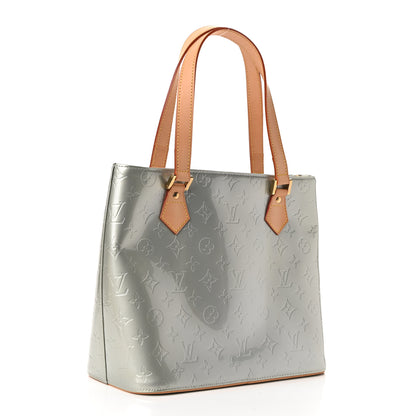 Louis Vuitton Vernis Houston Silver 3 of 9