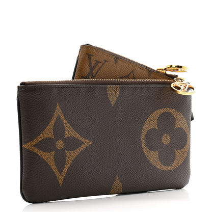 Louis Vuitton Reverse Monogram Giant Trio Pouch 3 of 10