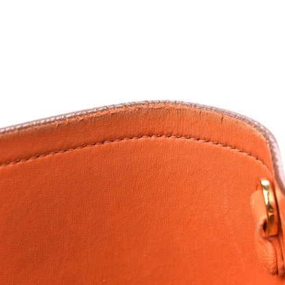 Prada Saffiano Cuir Medium Double Bag Noisette Papaya 20 of 47