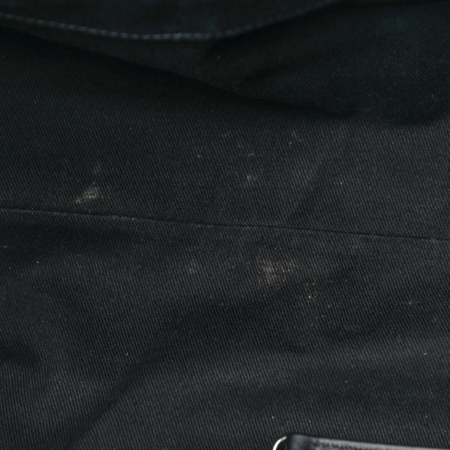 Chanel Canvas Pearl Medium Deauville Tote Black 5 of 12