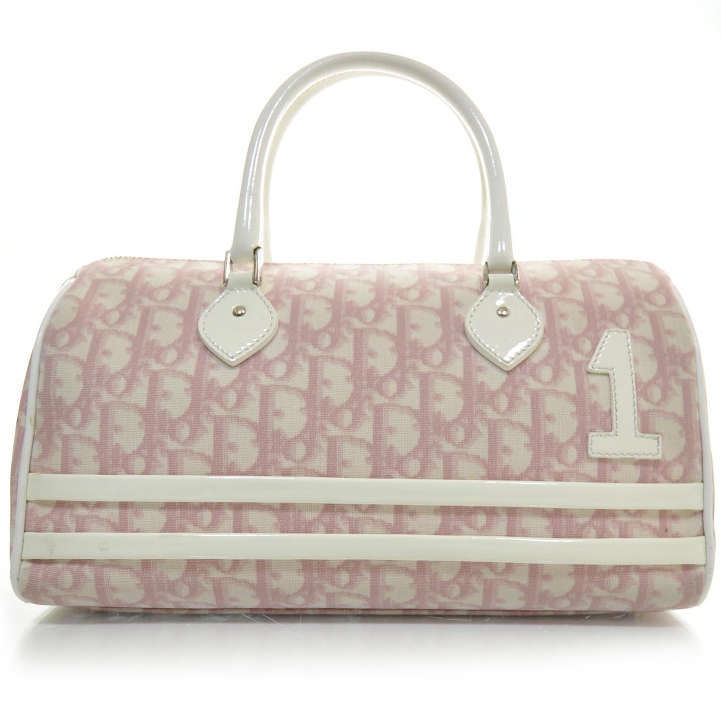 Monogram Girly Boston Pink