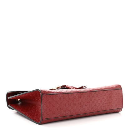 Gucci Microguccissima Medium Emily Chain Shoulder Bag Red 4 of 12