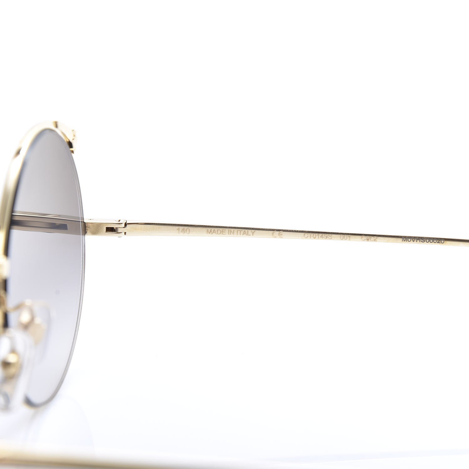 Cartier Panthere De Round Sunglasses Gold 6 of 9