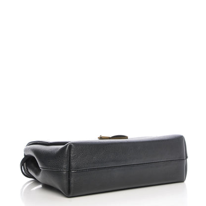 Tom Ford Calfskin Mini Leonica Padlock Satchel Bag Black 4 of 8