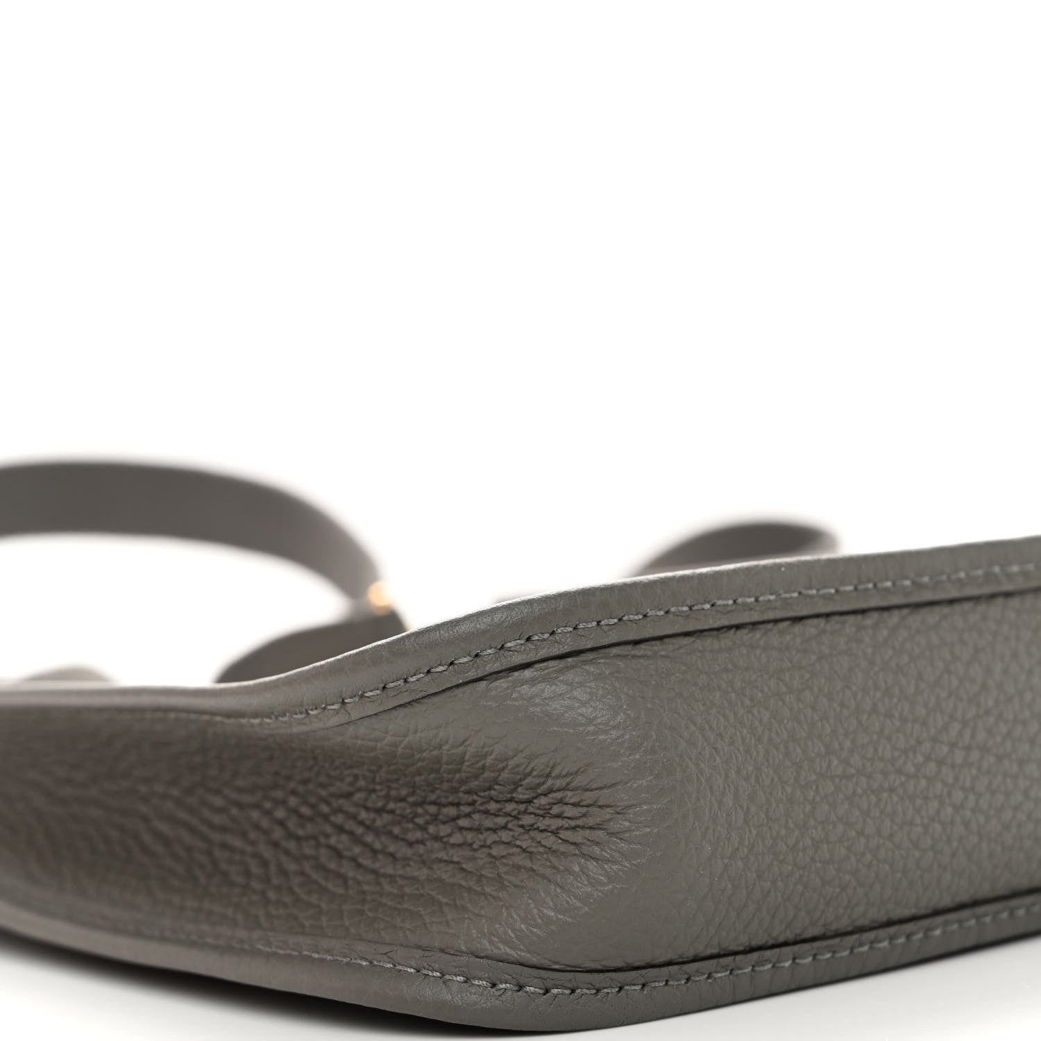 Hermes Taurillon Clemence Evelyne TPM Gris Meyer 8 of 9