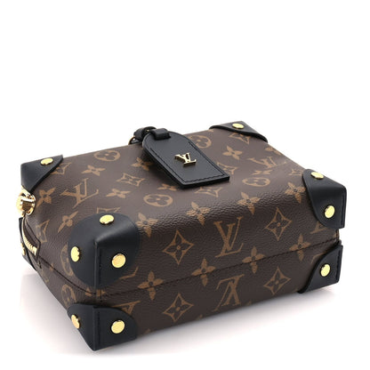 Louis Vuitton Monogram Petite Malle Souple  Black 3 of 8