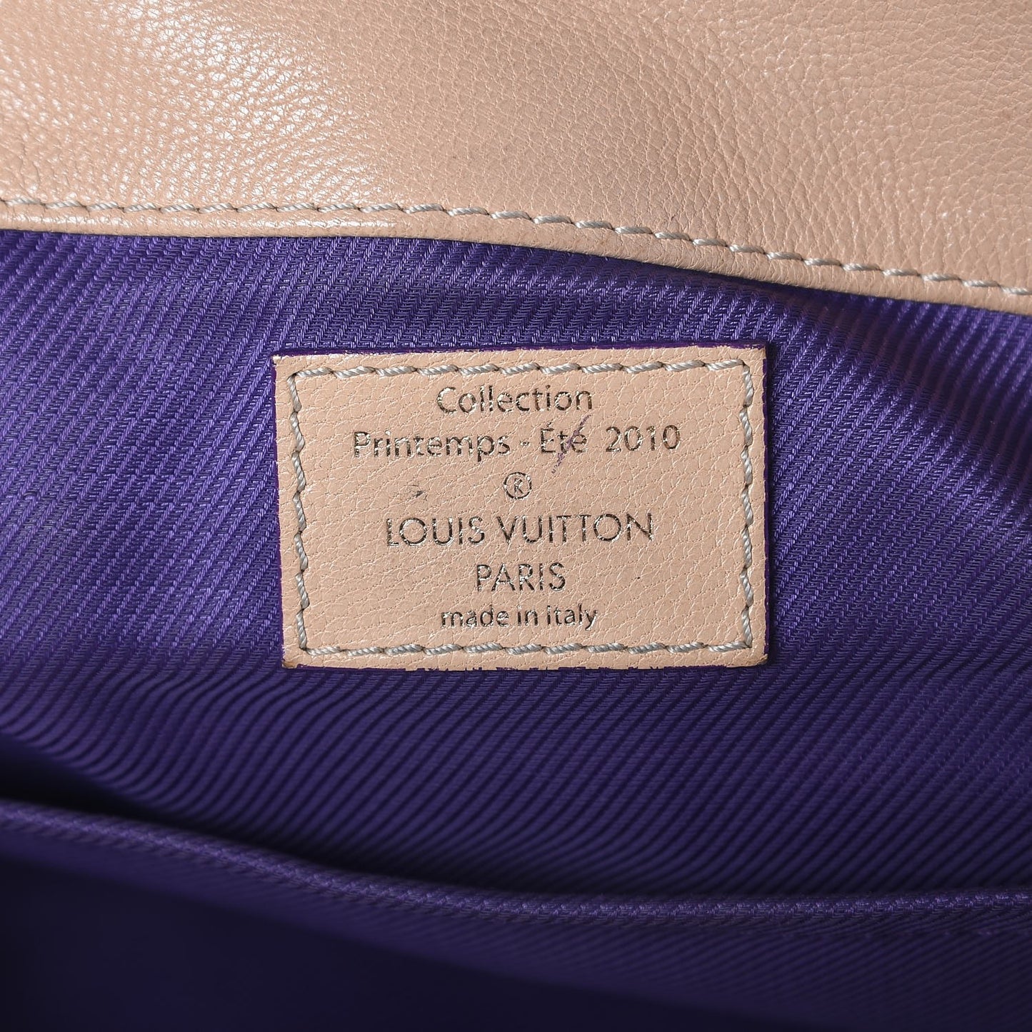 Monogram Leather Underground Messenger Rose