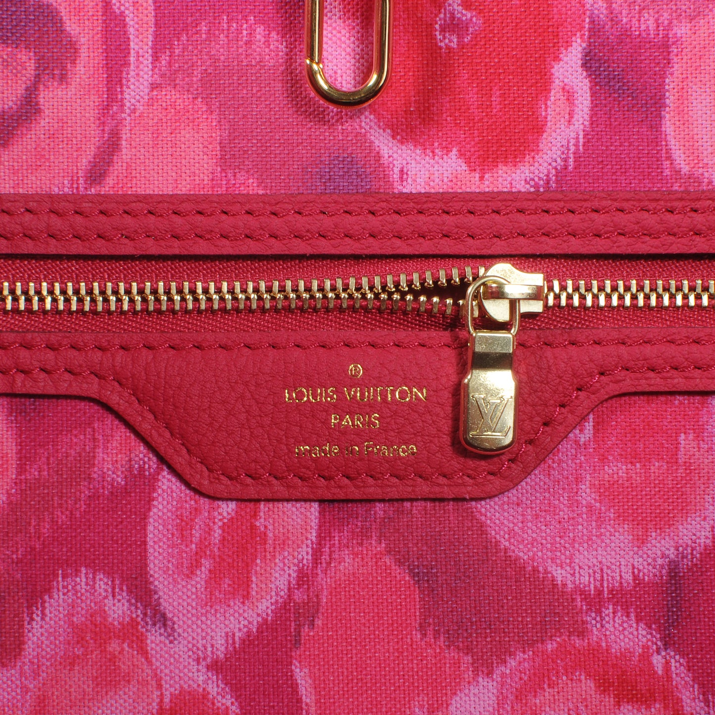 Monogram Articles de Voyage Ikat Neverfull GM Rose Indien