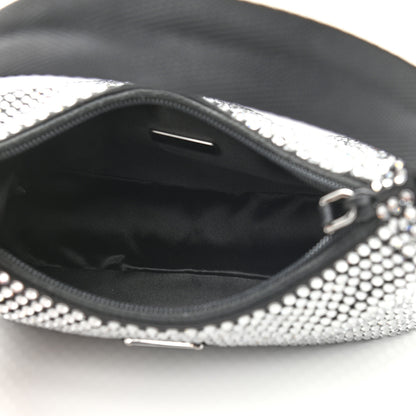 Prada Satin Crystal Mini Re-Edition 2000 Bag Cristal 5 of 11